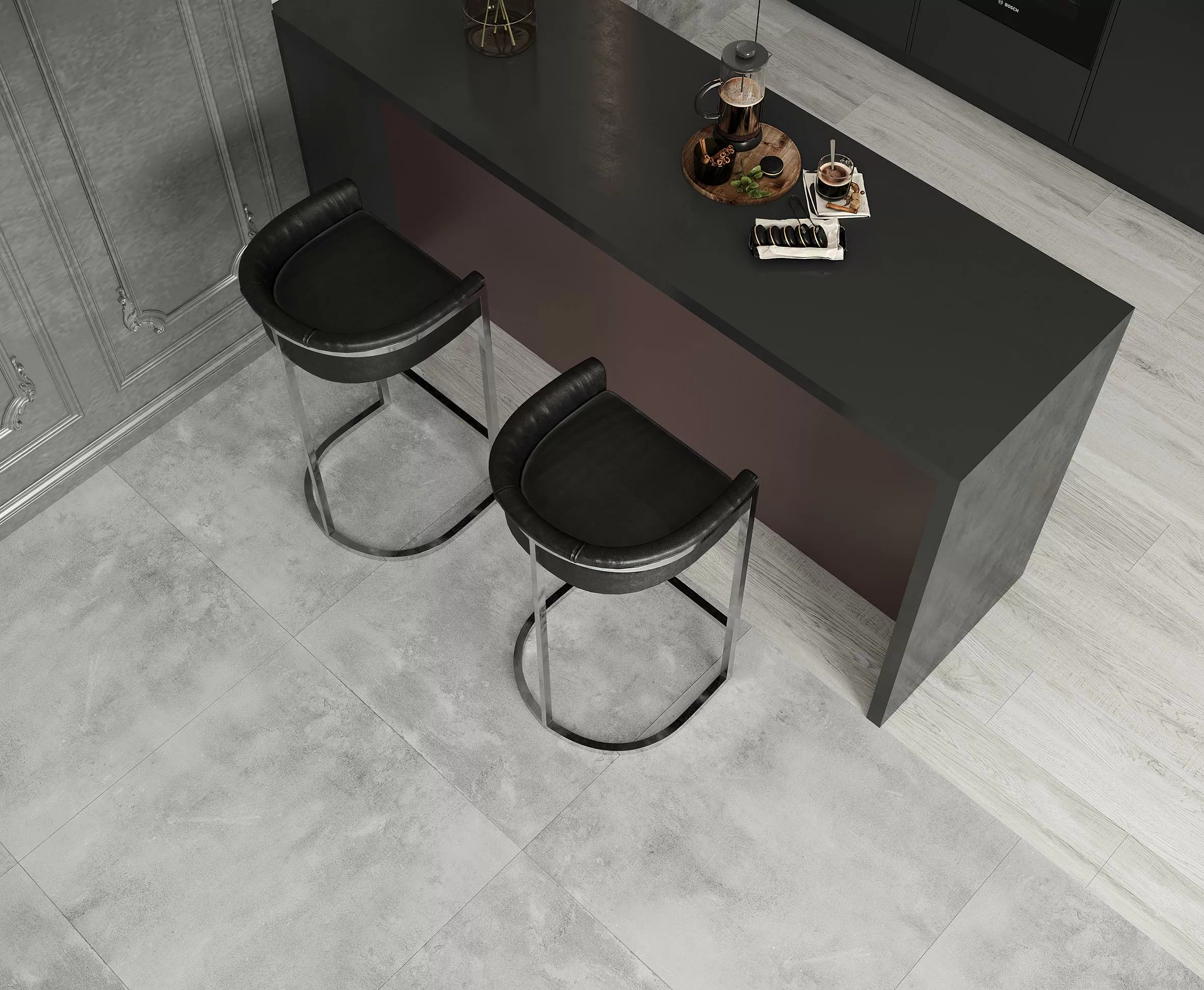 Керамогранит Lugano Gris 80х80