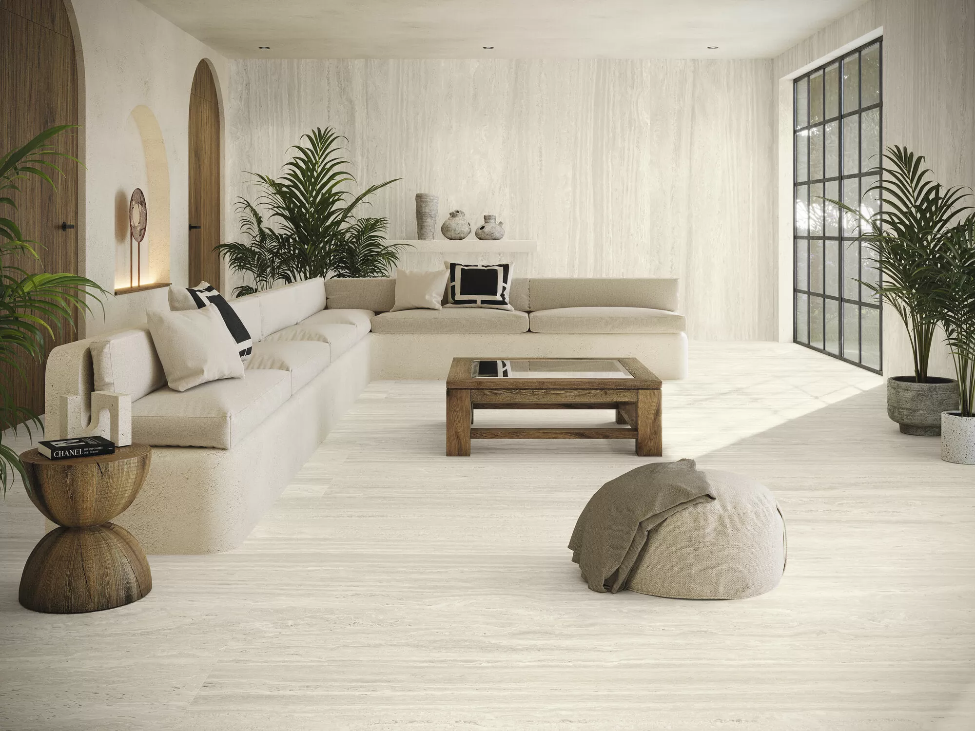 Керамогранит Venice Bianco Natural Rect 120x120