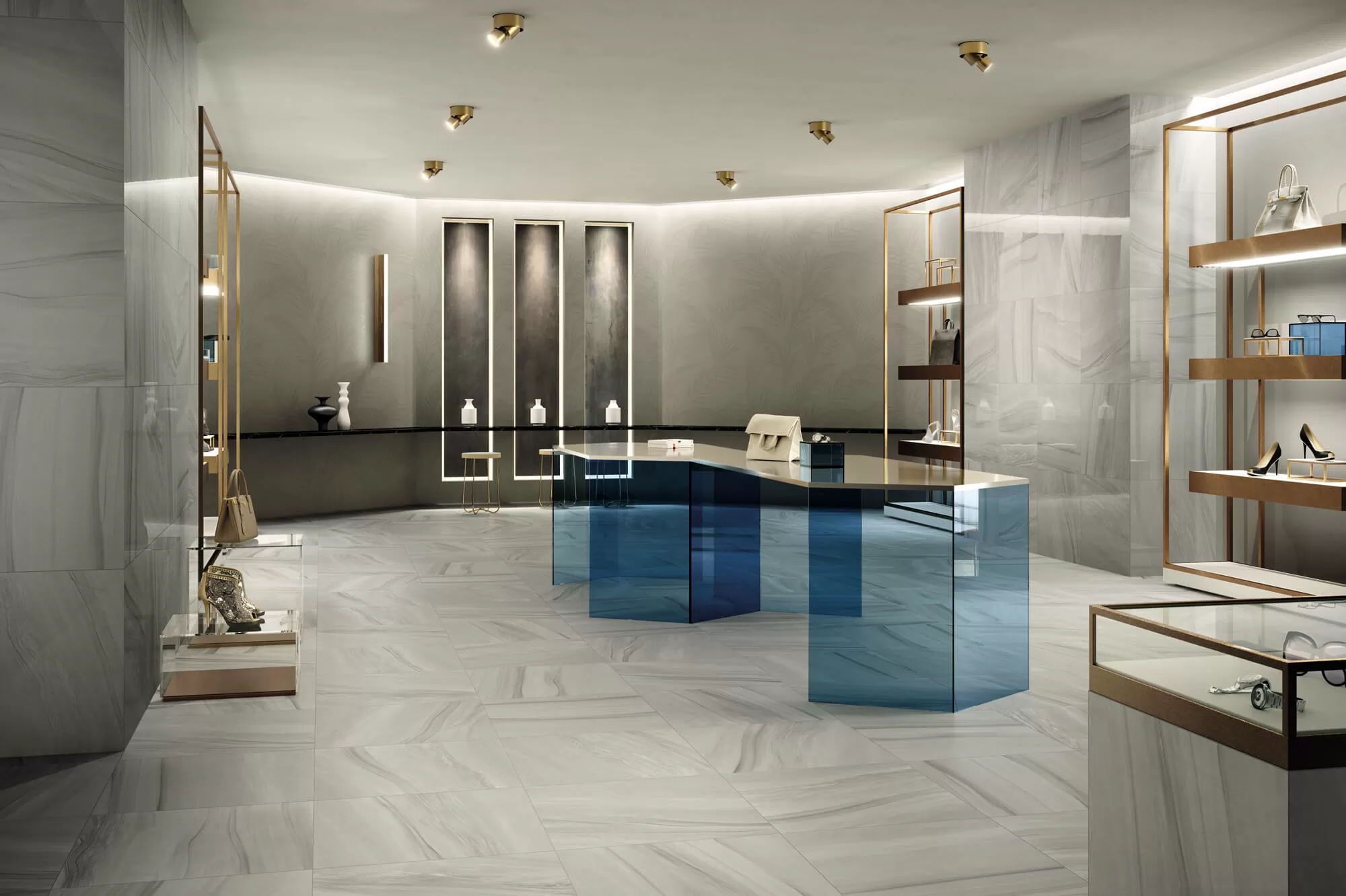 Керамогранит 610130000311 Wonder Moka Battiscopa 7.2x60