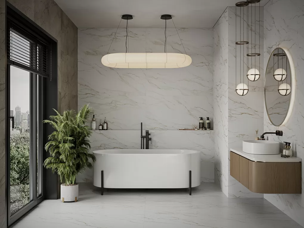 Керамогранит 010400001218 Golden white белый PG 01 60х120