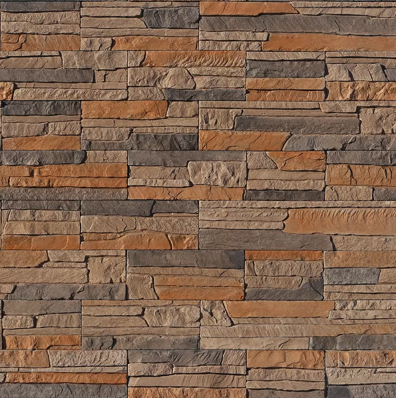 Искусственный камень 292-40 Хайлэнд 37,6(22,6;15)x9,5x0,7-1,7