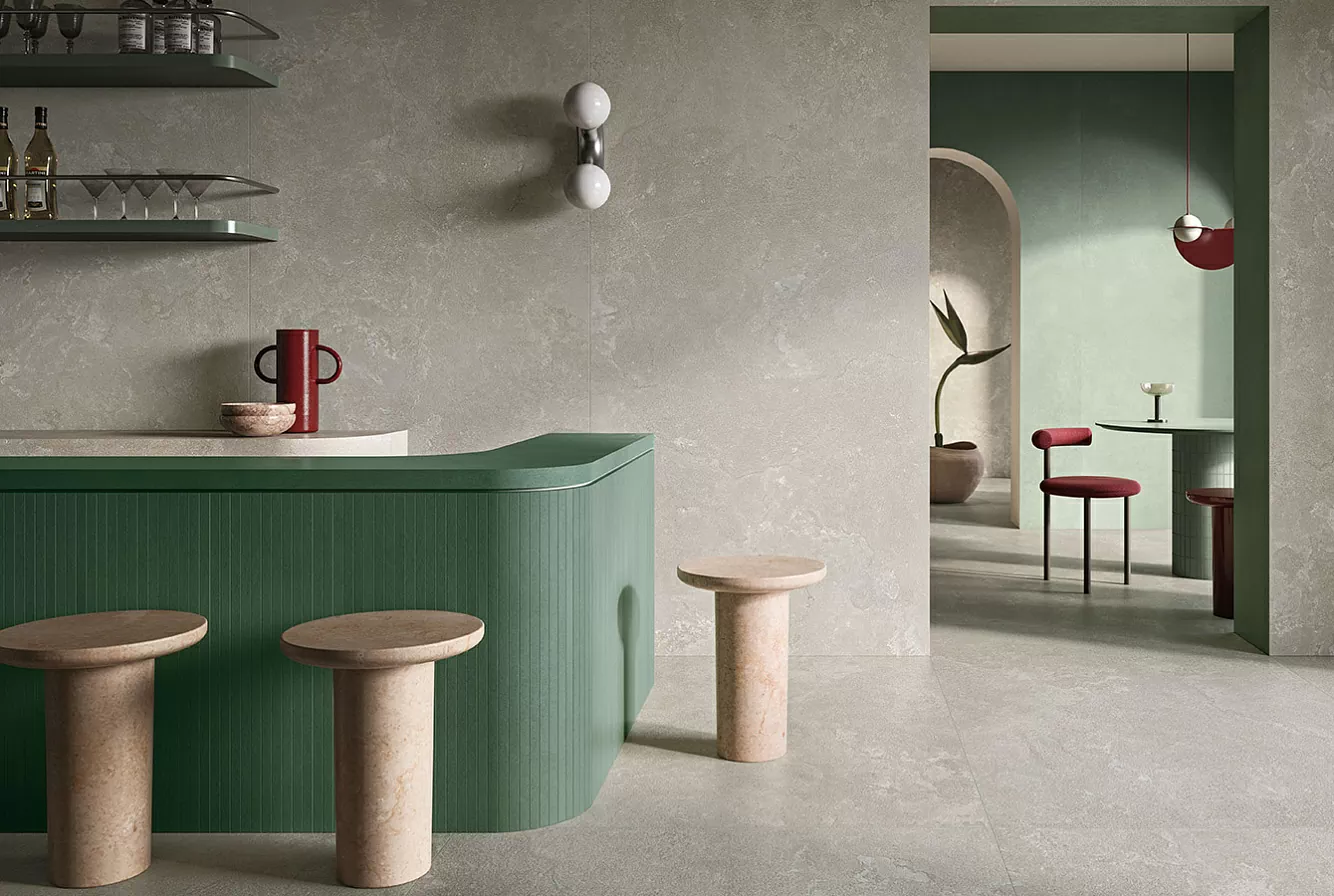 Керамогранит DR05BAR Dorset Tortora Cross Cut Ribbed SQ. 60x120