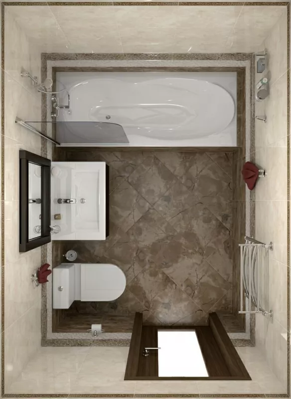 Керамогранит Nemo коричневый 40х40