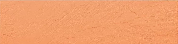 Керамогранит UF026R (насыщенно-оранжевый моноколор) рельефный ректифицированный 120х29,5