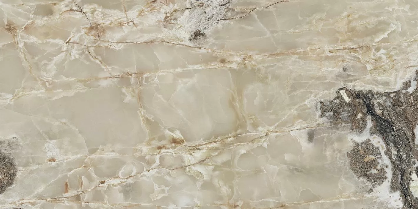 Керамогранит 765963 Onyx&More Golden Blend Glossy Ret 6mm 60x120