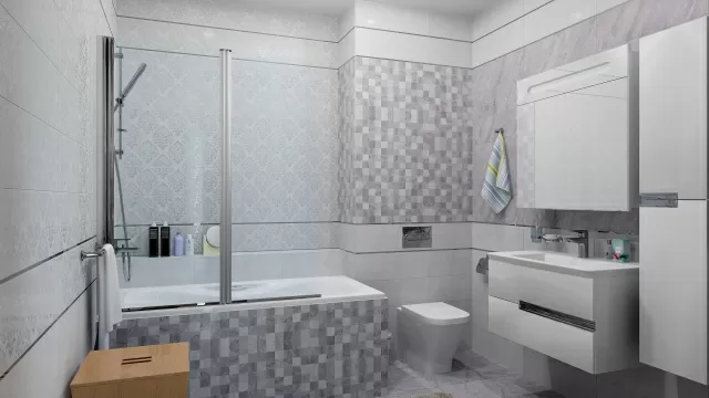 Керамогранит Мармара серый 40х40x0,7