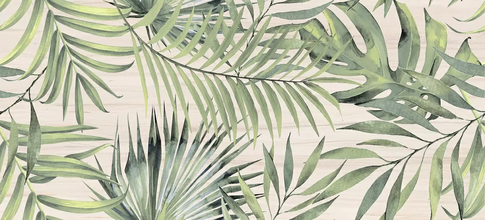 Плитка BNG451D Botanica многоцветный 20x44