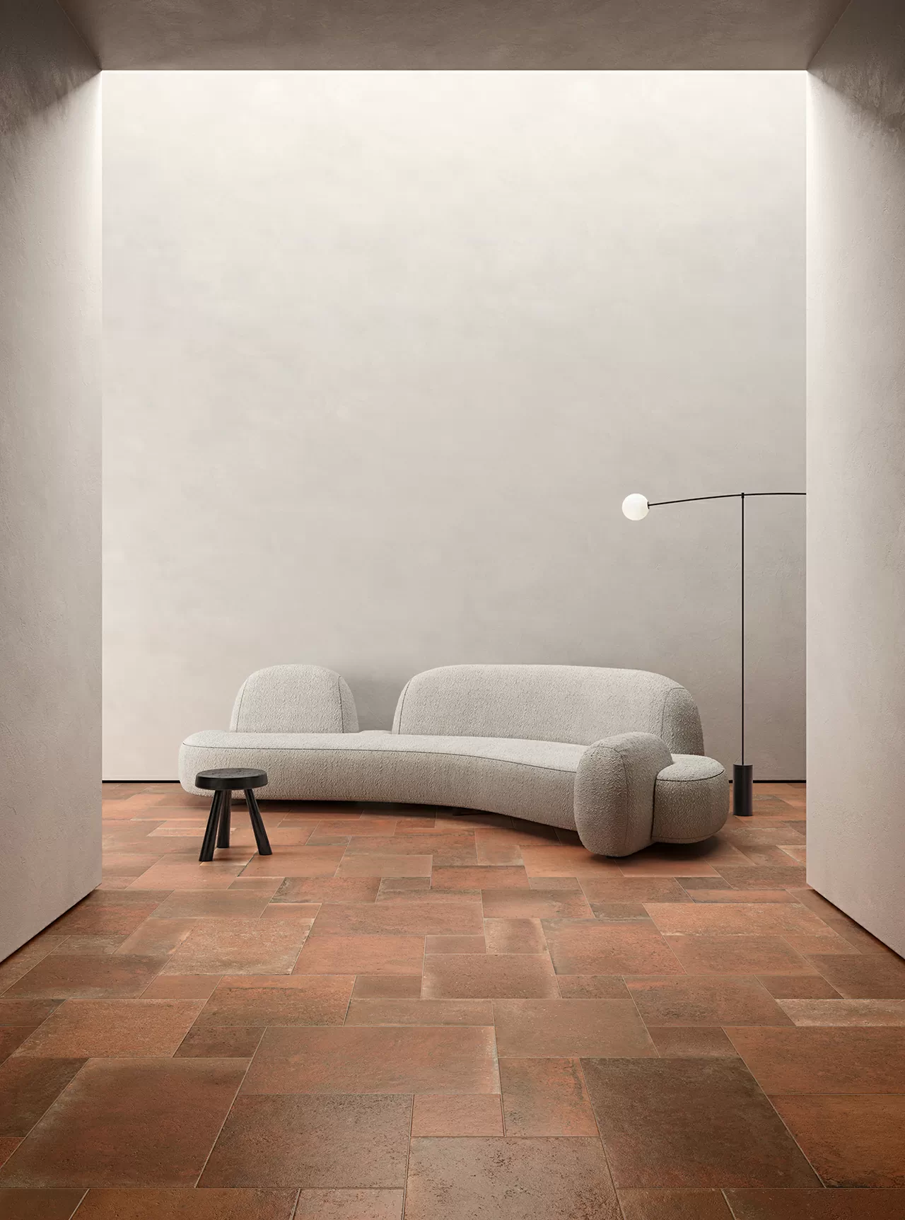Керамогранит 1086526 Italica Modulare 39 Terra Arsa (комплект 2шт 20x20, 1шт 20x40, 2шт 40x40, 1шт 40x60,8)