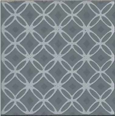 Керамогранит VT/A607/1335	Декор Агуста 1 синий матовый 9,8x9,8