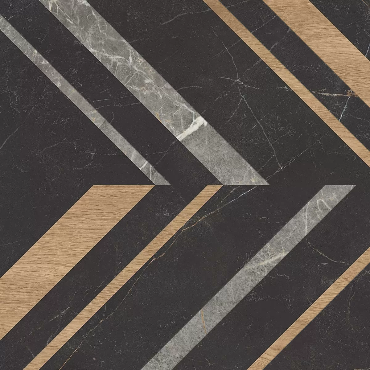 Керамогранит IM03 Improve Black Неполированный Рект. 60x60x10