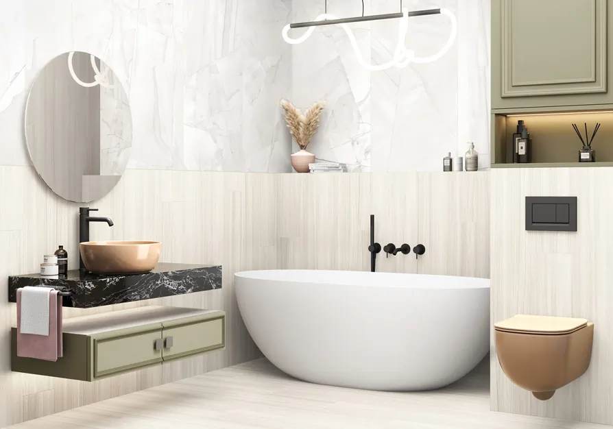 Керамогранит GP20120CIT01 Citywood Crema матовый 200x1200x9