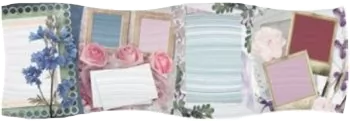 Плитка Siroco Roses Blanco Decor 20x60