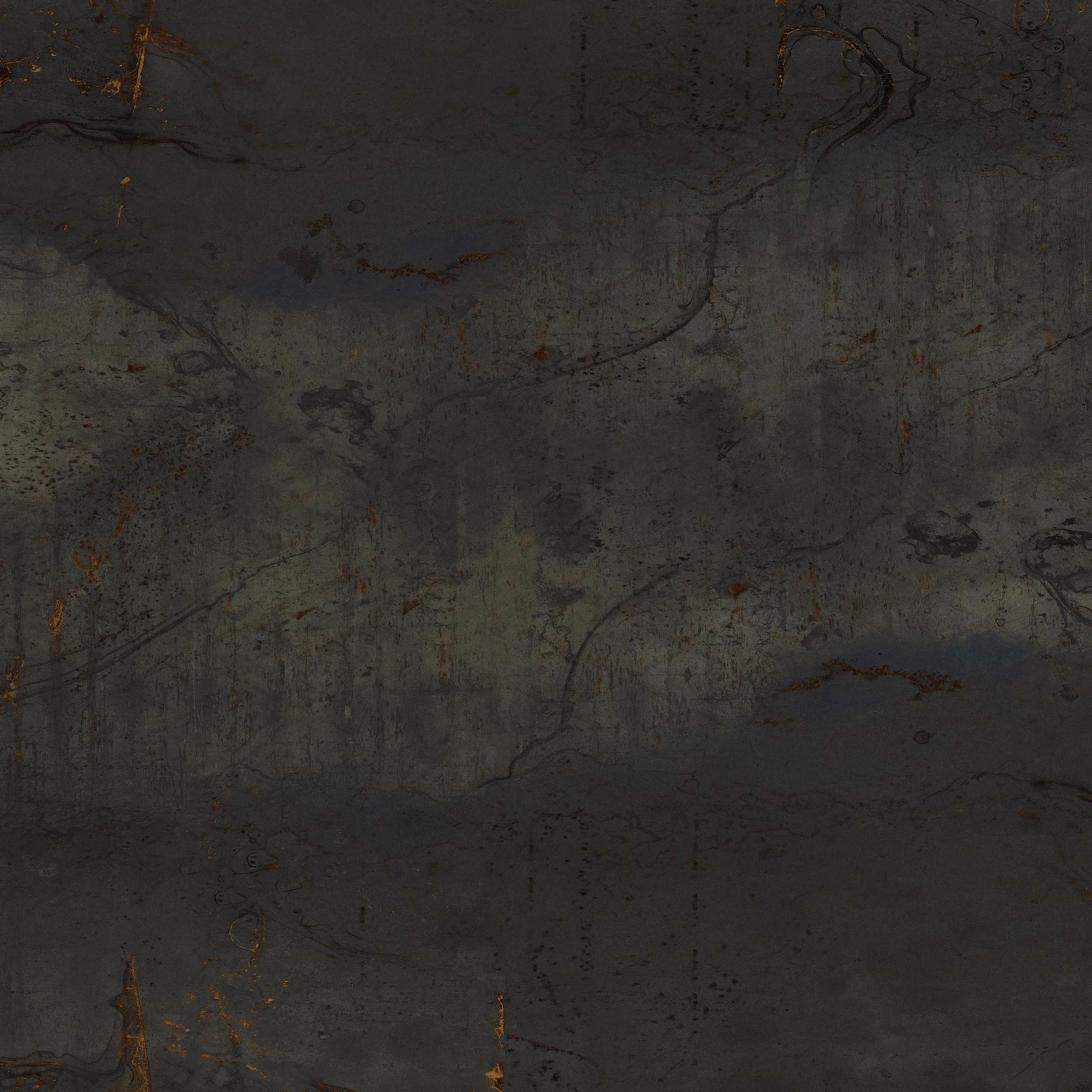 Керамогранит TP02 Patina Black Неполированный Рект. 80x80x11