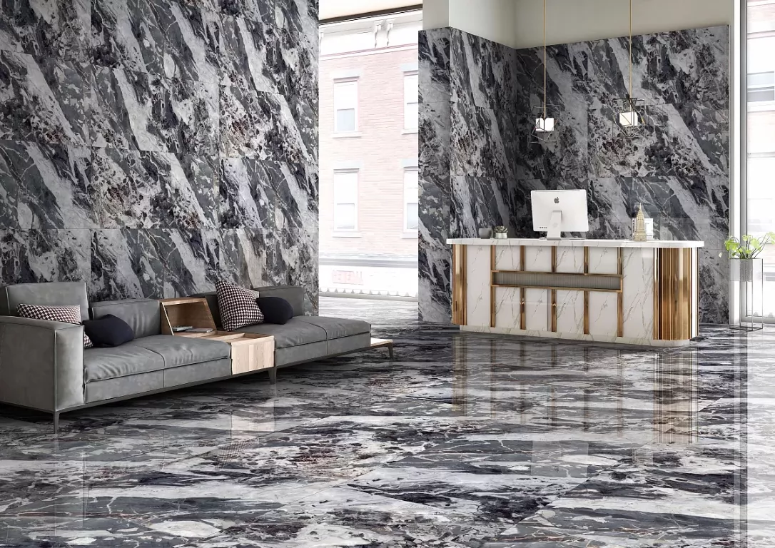 Керамогранит Tiffany Lead High Gloss 60x120