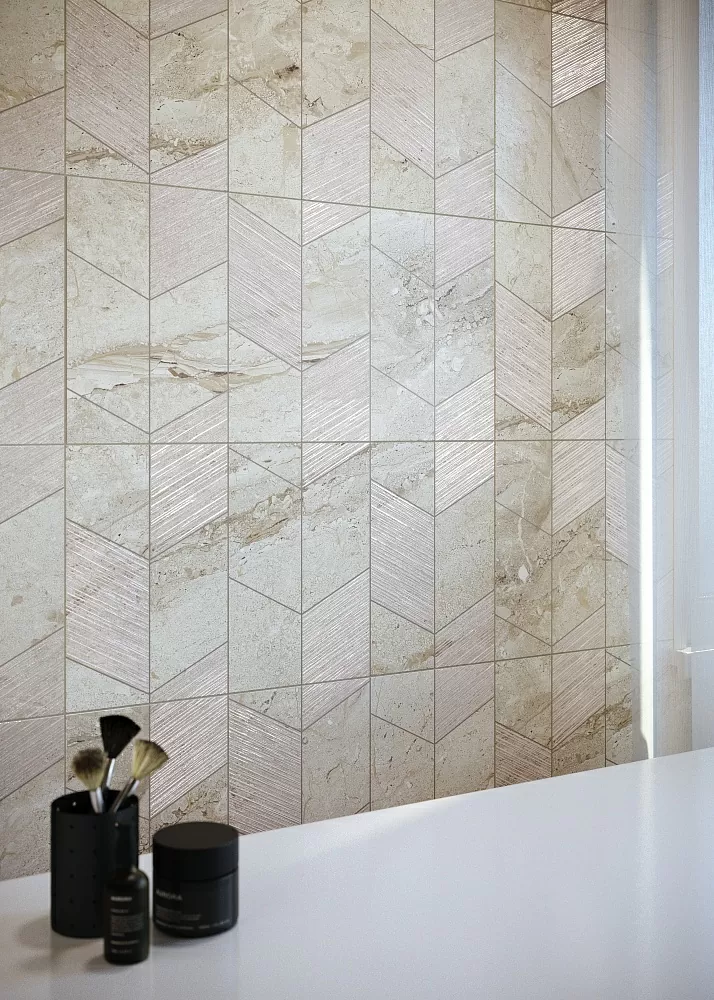 Плитка УТ-00015995 Вставка Sandy Chevron 1 30х60