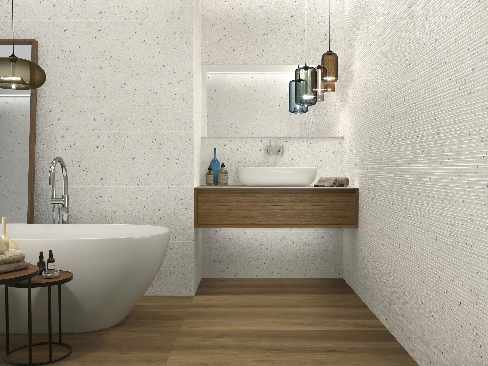 Плитка A036759 RE-USE WHITE RECT. 40X120