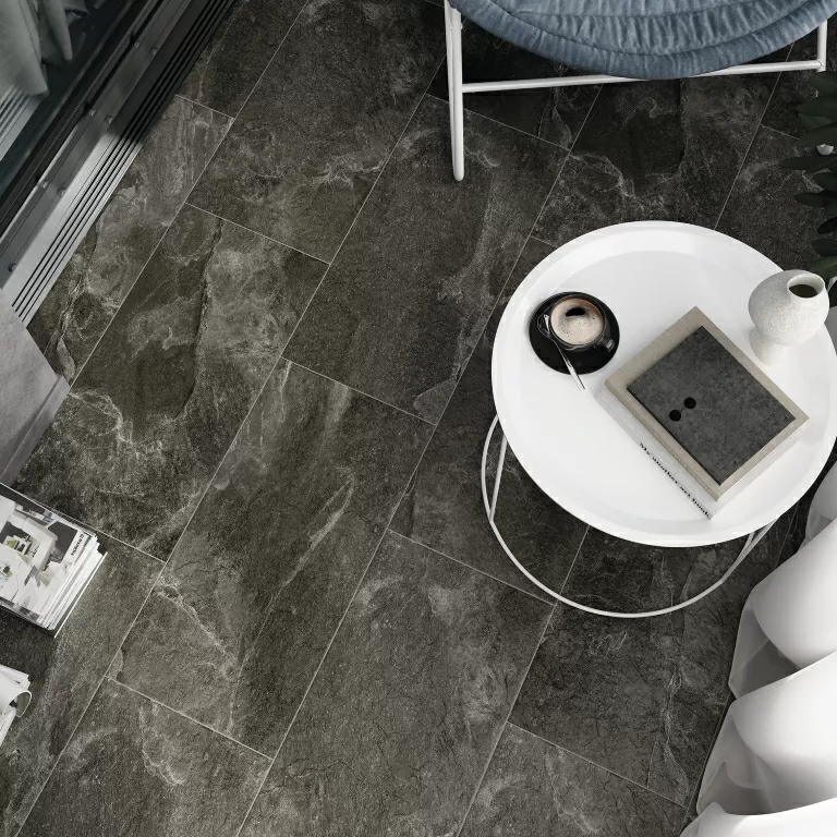 Керамогранит C-IN4L402D Infinity темно-серый рельеф 29,7x59,8