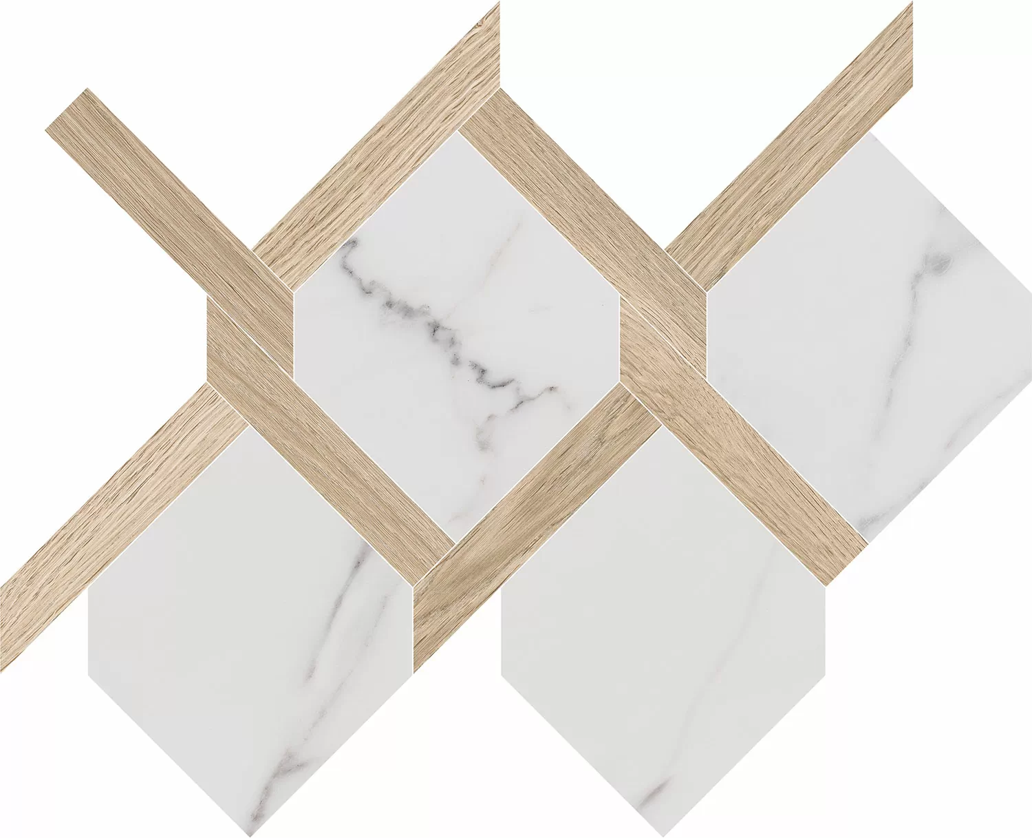 Керамогранит ID75T Декор Монте Тиберио наборный 49,5x40,2x0,9