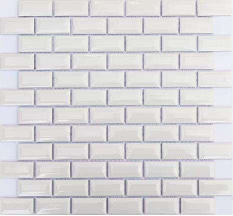 Мозаика White Bar 30x30
