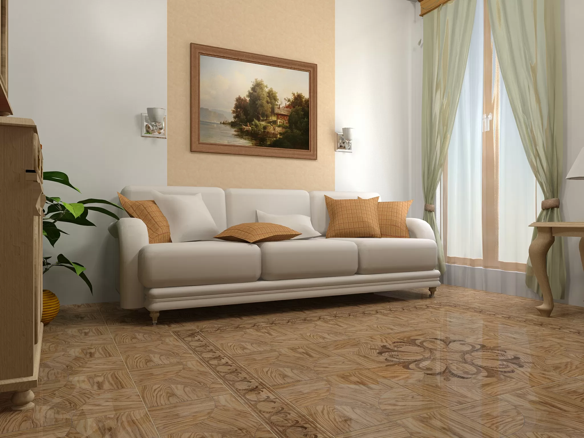 Плитка Taco Palace Roble 14,5x14,5
