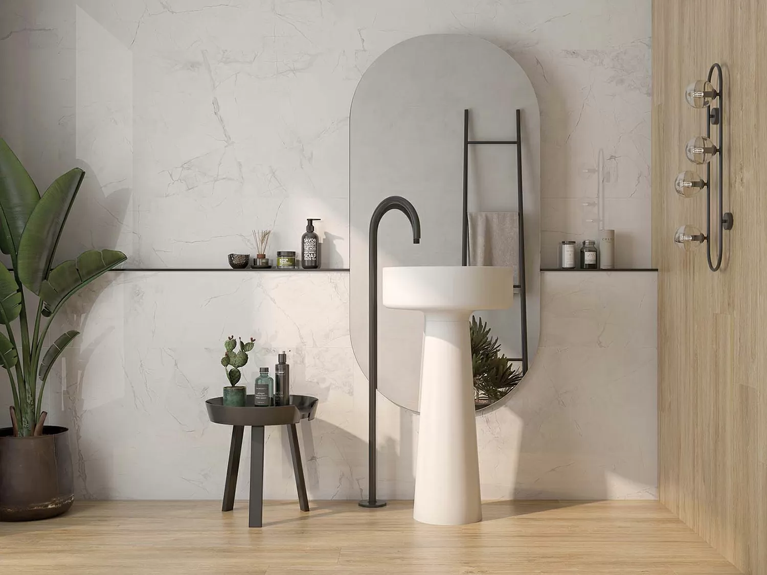 Плитка Панно Mystic Invisible Set 2 White 80x120