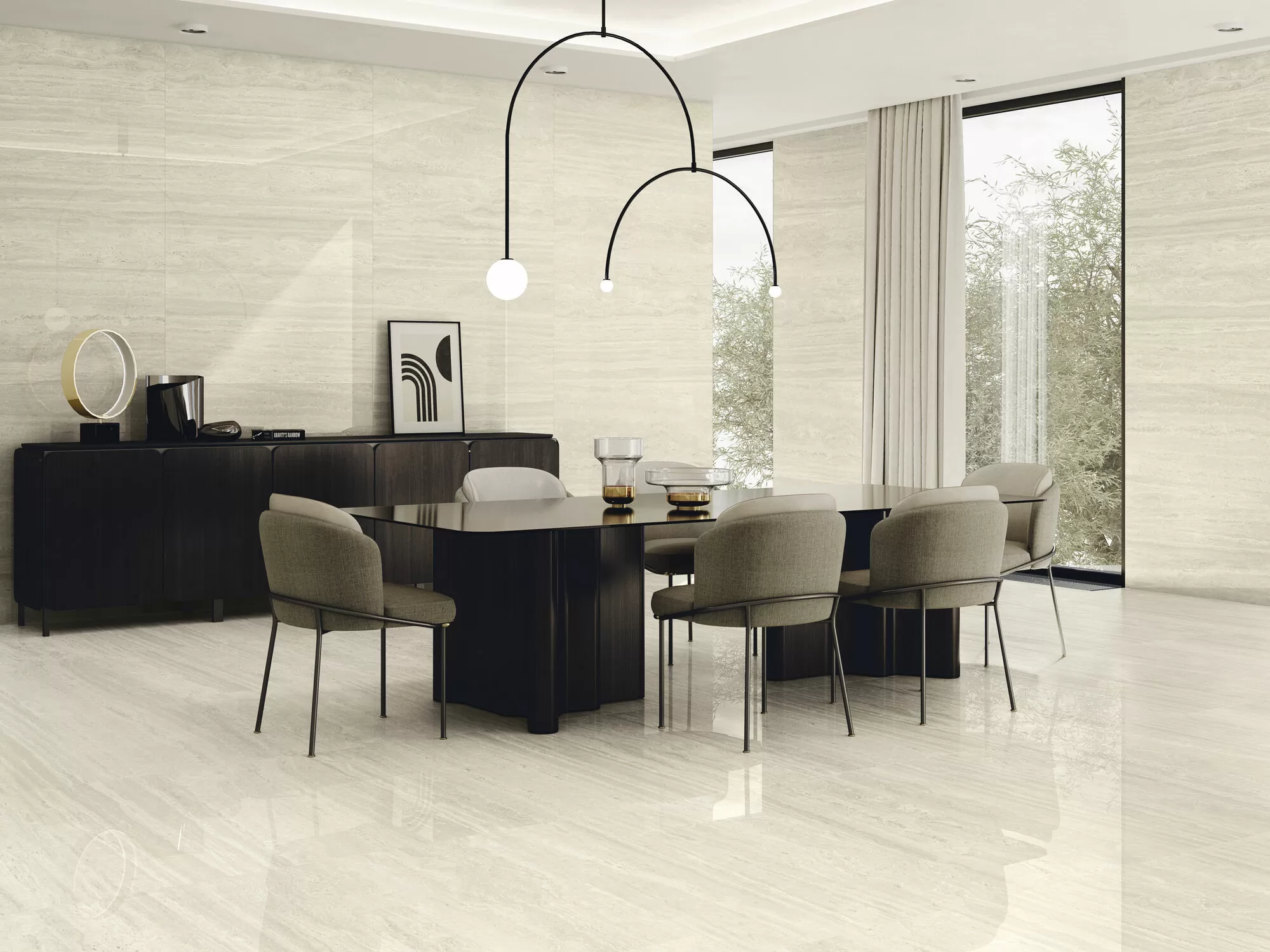 Керамогранит Venice Bianco Natural Rect 120x120