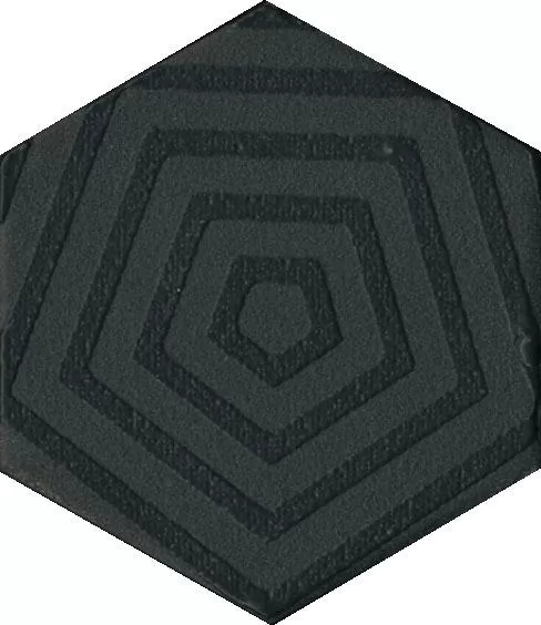 Керамогранит OS/B241/63001 Декор Агуста черный 6х5,2