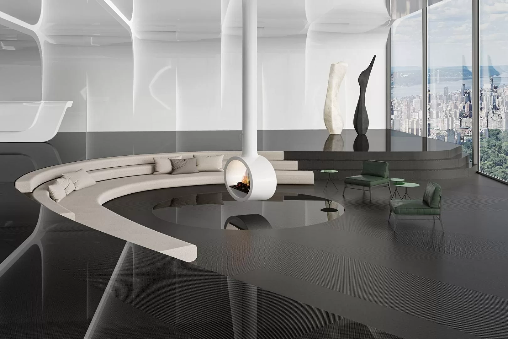 Керамогранит SG090300R6 Carbon 160x320х6