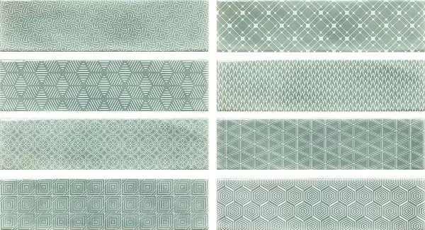 Плитка Decor Opal Turquoise 7.5x30