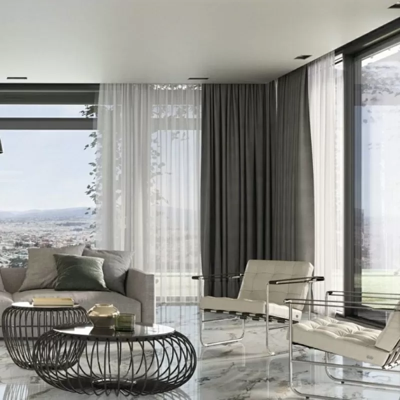 Керамогранит A035966 CAPRAIA BIANCO POL. RECT. 80x80