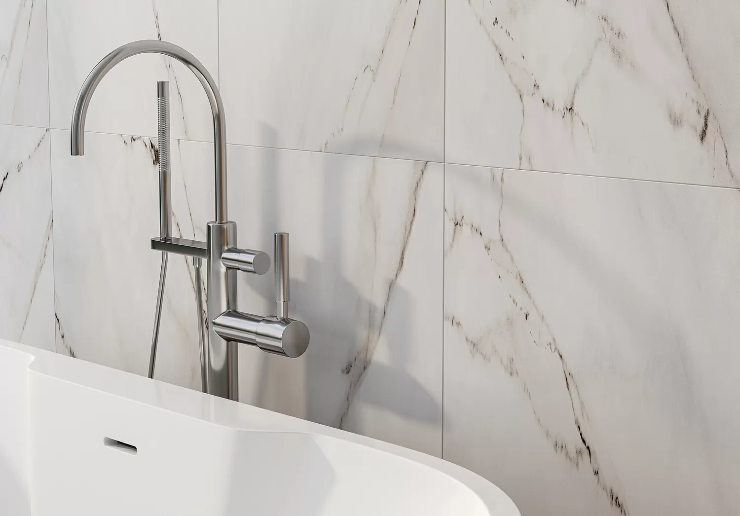 Керамогранит 17777 Ultra серый ректификат 44.8х89.8