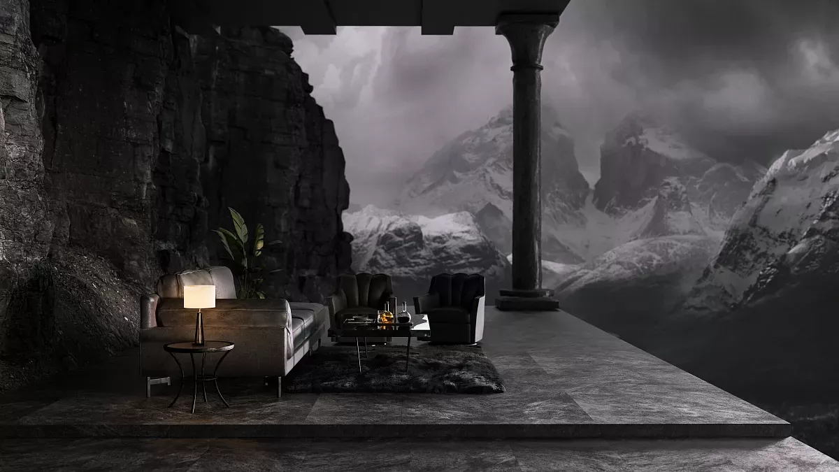 Керамогранит Rock Anthracite 60x60