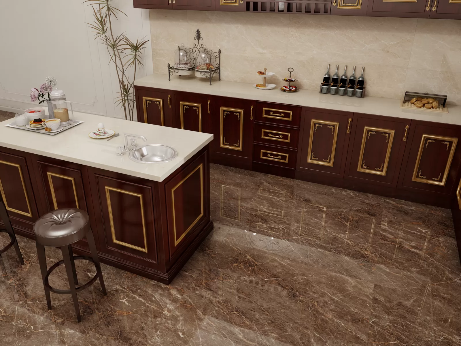 Керамогранит Istanbul Sepia 120x60