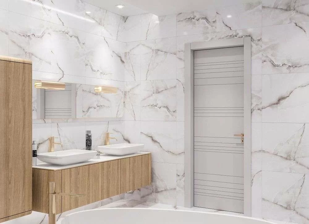 Керамогранит AB1006G Onix White gloss 600x600