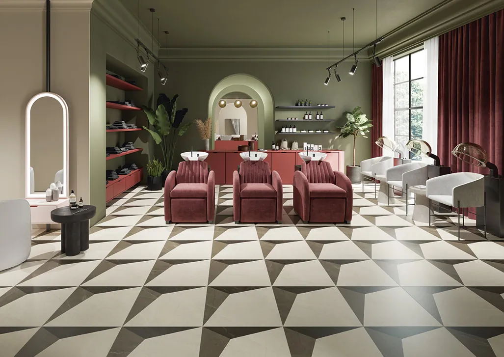 Керамогранит 610010002695 Фьямма Уайт Рет 60х60