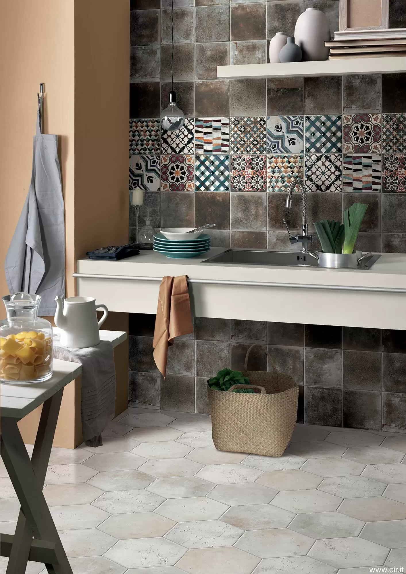 Керамогранит Esagona DUST GREY CL 24X27,7