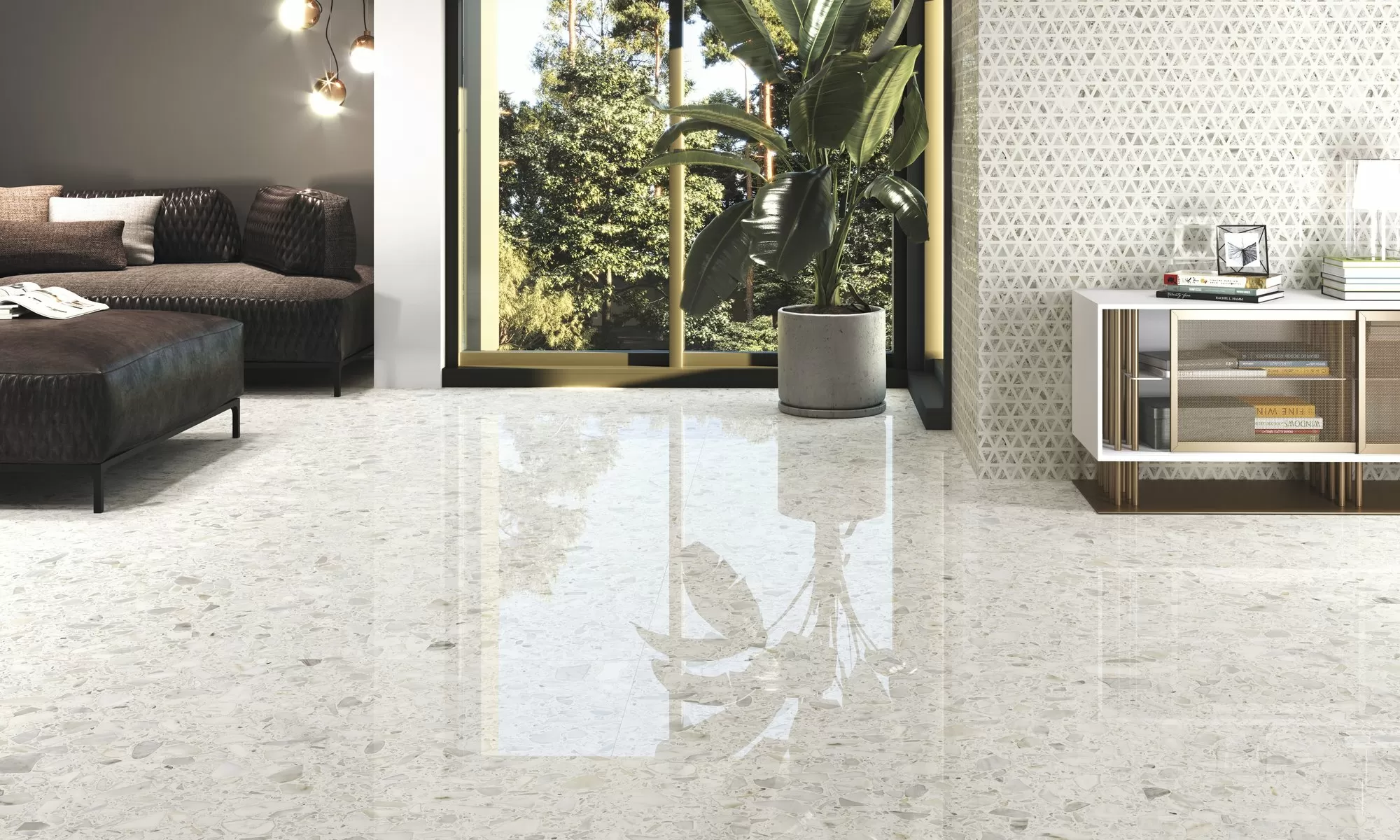 Керамогранит Venezia NPLUS Black 90x90