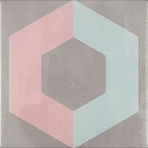 Керамогранит Epica Gris Ornato 20x20