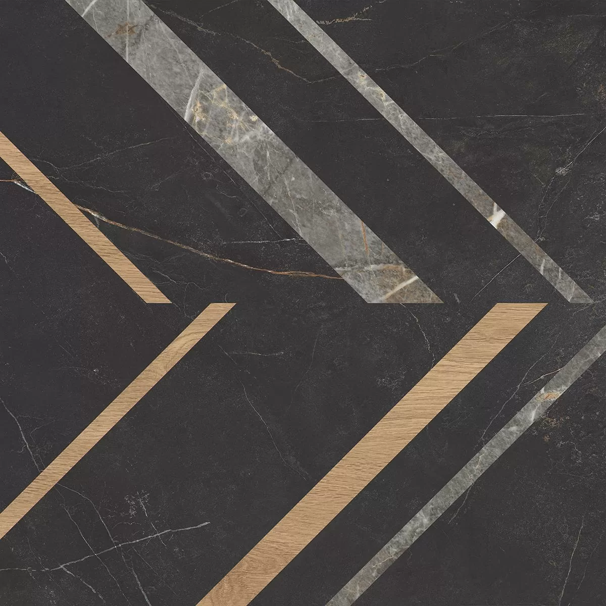 Керамогранит IM03 Improve Black Неполированный Рект. 60x60x10