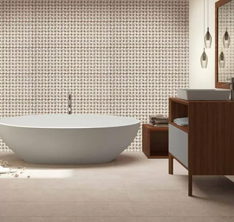 Керамогранит Muse White rect 40x120