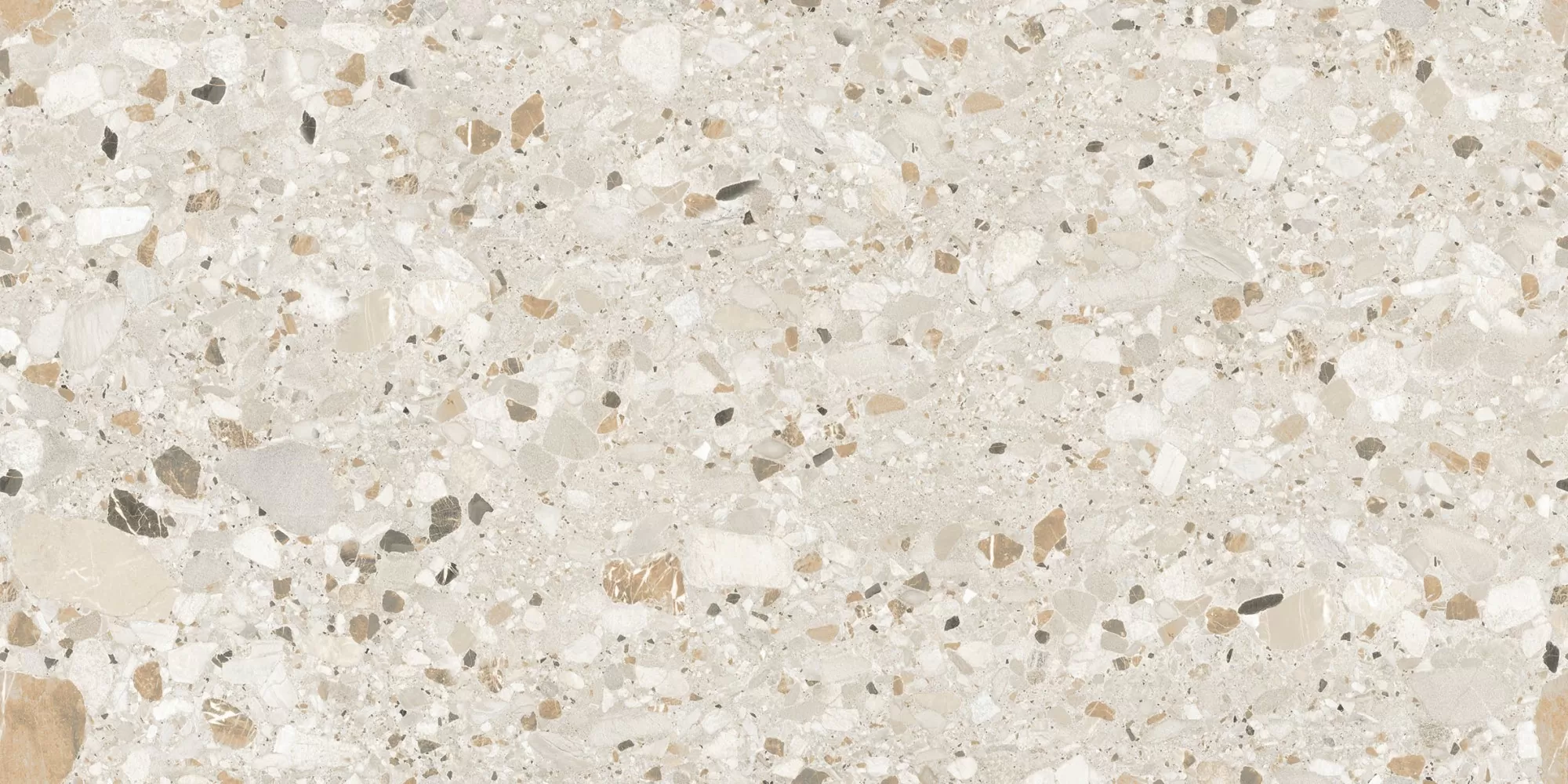 Керамогранит Terazzo Crema Carving 60x120