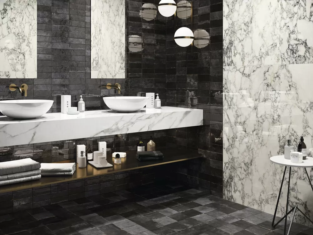 Керамогранит A041126 Volterra Stavro White matt rect 60x120