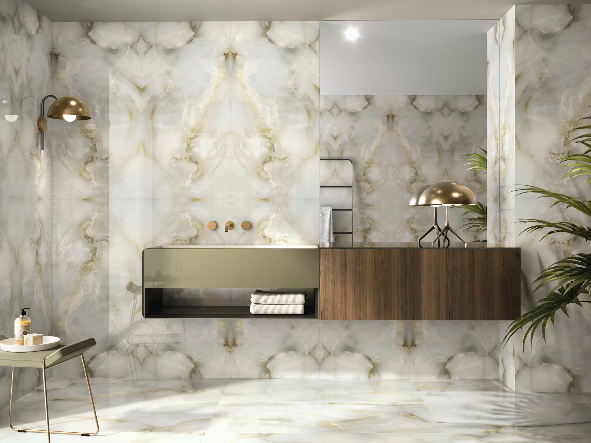 Керамогранит A039511 Onice Nacar Pol Rect 280х120