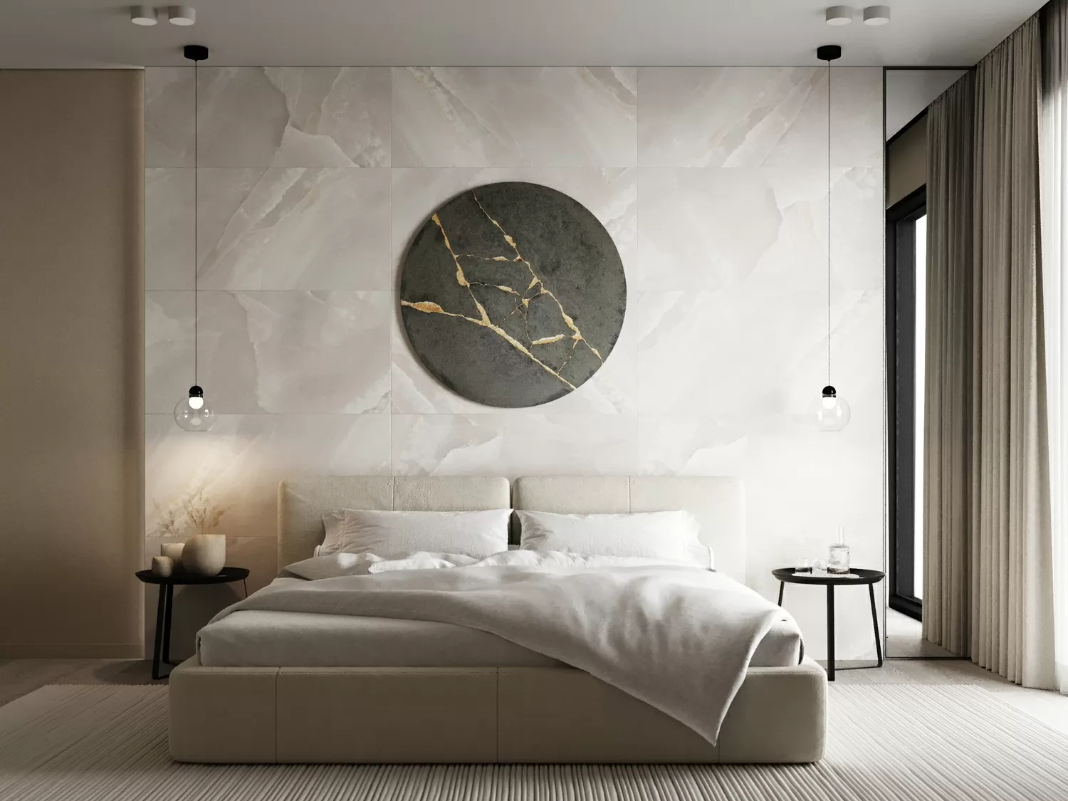 Керамогранит 17421 Onio полированный серый ректификат 60x120