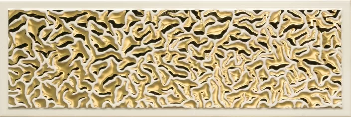 Плитка 68872 CREMA ACQUA LINGOTTO ORO 25x75