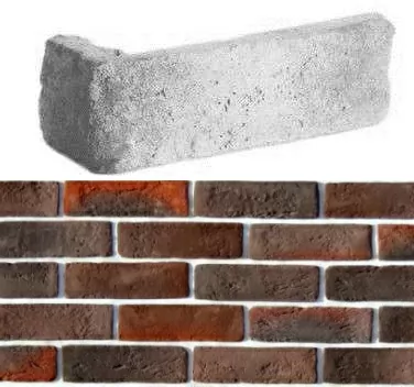 Искусственный камень 321-45 Кельн брик угол 9x20x6.5
