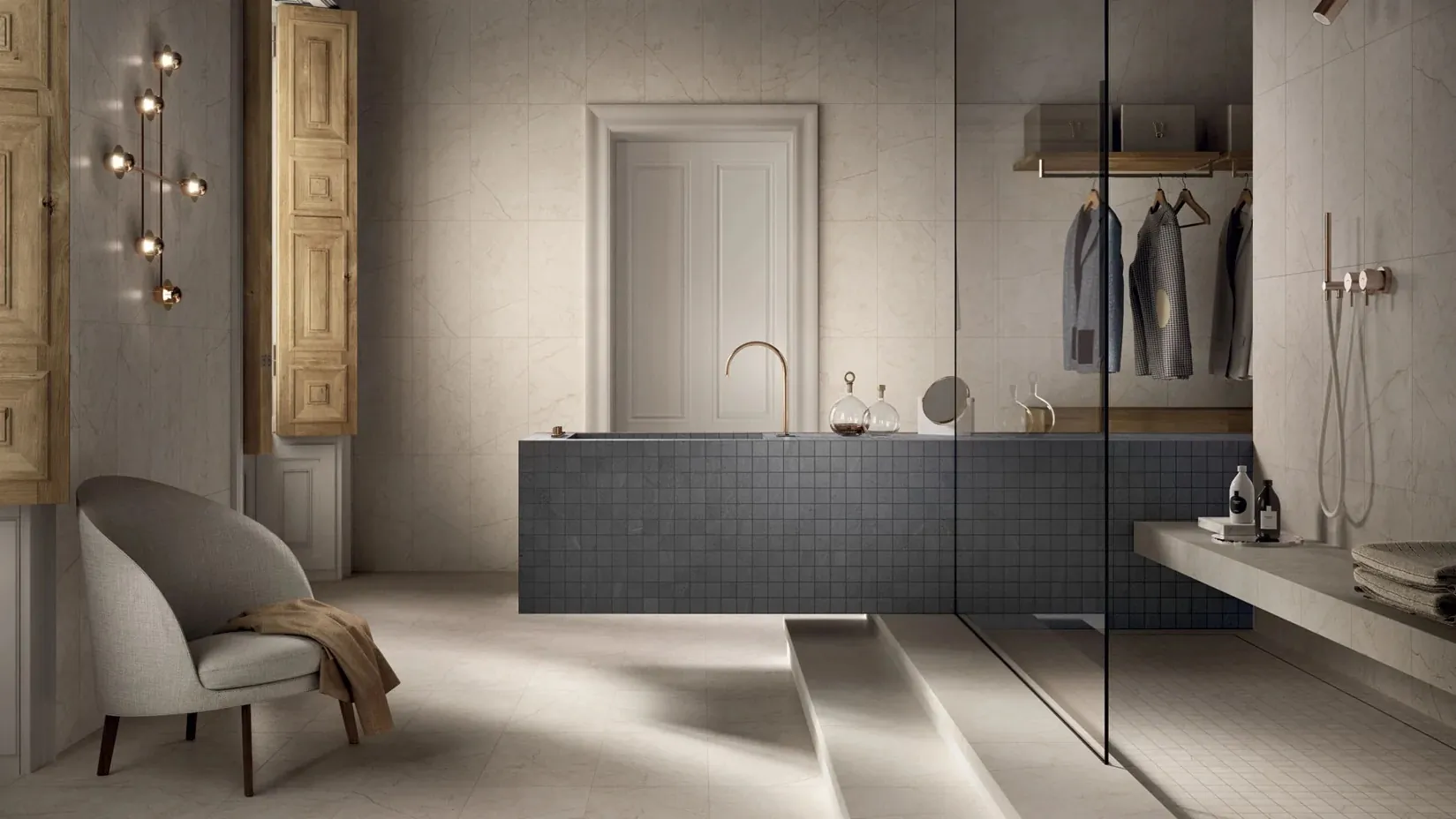 Керамогранит 610110000130 Contempora Burn Mosaico 30x30