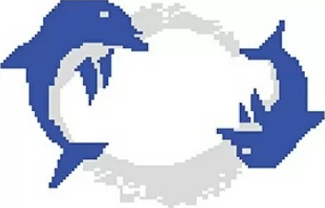 Мозаика Y345-1 Porcelain Mosaic Design Dolphin-6 5x5 (570x360)