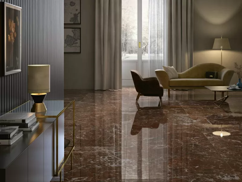 Керамогранит SG634022R Риальто коричневый светлый лаппатированный 60x60