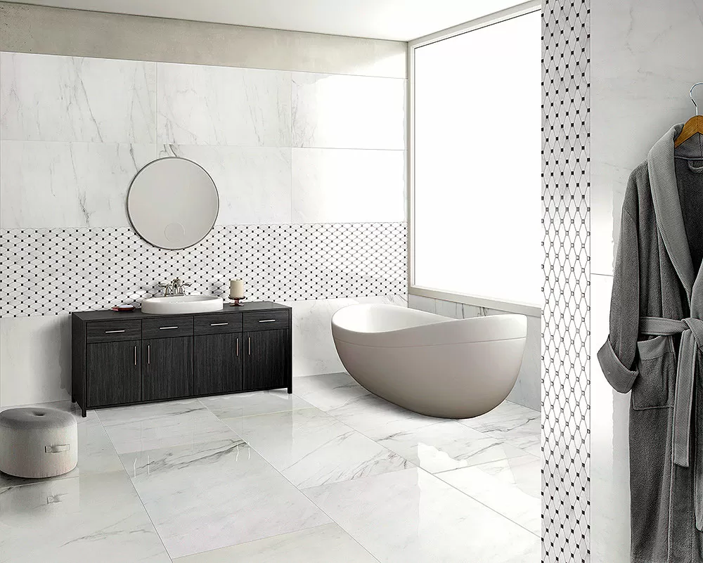 Керамогранит 18-006-12 Mosaico Canalgrande Hexagon Idr. 30x30